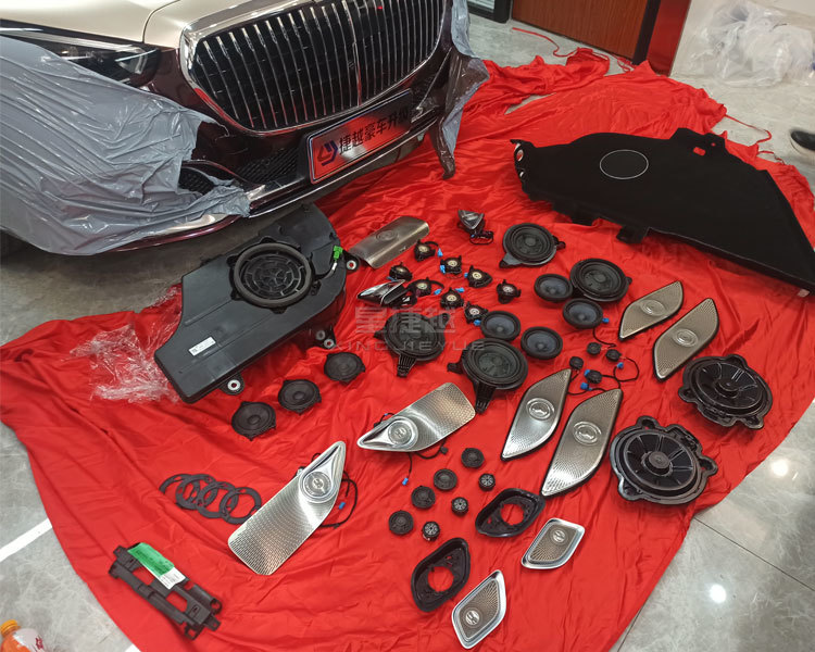 独家专属音乐殿堂，21款迈巴赫S480改装大柏林之声音响效果分享