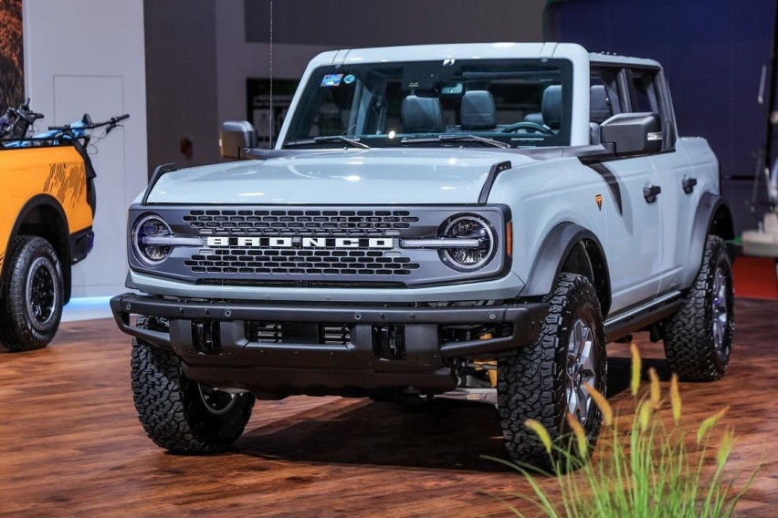 野味十足：探险者、Ranger皮卡、 Ford Bronco大秀车展