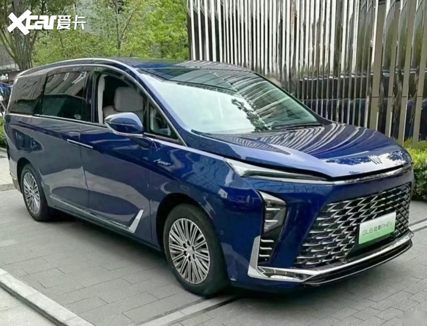 有望北京车展发布,别克gl8插电混动版实车曝光,腾势d9遇对手?