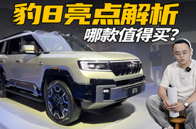 全能SUV，实拍方程豹豹8，家用买哪个配置合适？