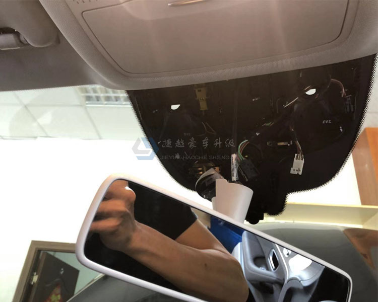 技术出差上海 20款奔驰GLE450改装23P驾驶辅助星捷越
