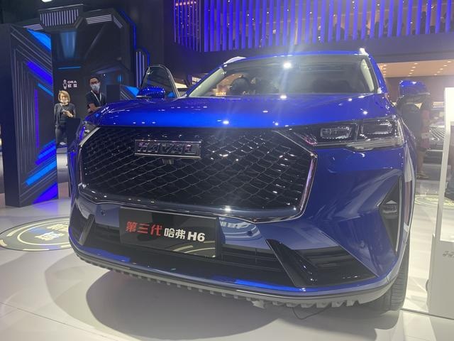 成都车展上全新第三代哈弗H6亮相，预计8月份正式上市