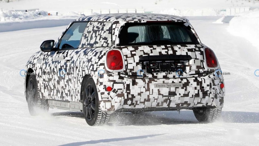 宝马MINI Cooper EV谍照曝光，造型“帅炸”了，或由长城国产
