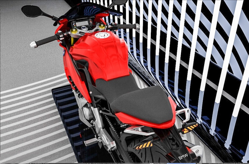 宝马G310RR完整设计图曝光 小号S1000RR跑车喜欢吗