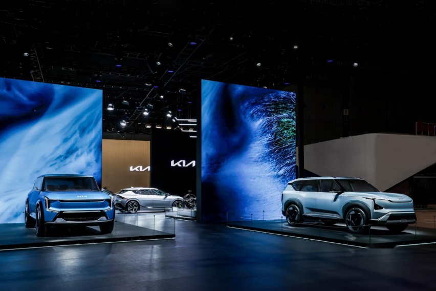 起亚中国新能源战略落地，EV6 GT和EV5/EV9概念车亮相