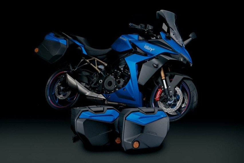 2022铃木GSX-S1000GT发布：生化机械风脸谱，全能公升级跑旅