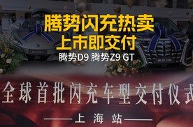 腾势D9/腾势Z9GT闪充版首批车主正式交付 车型热卖兑现销量预期