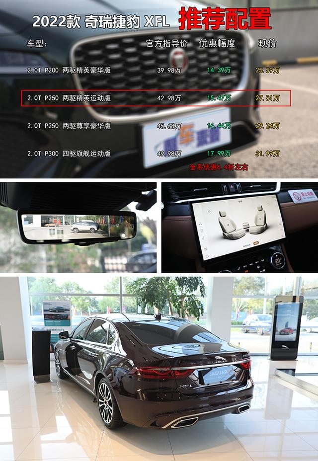 新车最高直降18万，手拿30~35万预算怎么选？奇瑞捷豹XFL全攻略
