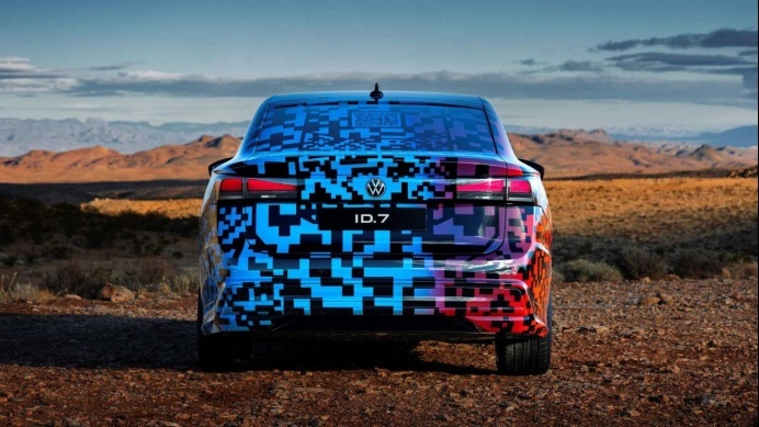 CES展大众ID.7首发亮相，续航最高700km，尺寸超过Model 3！210.png