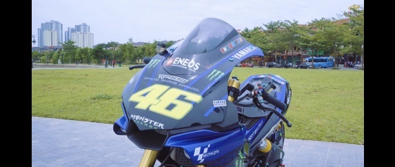 踏板车改出公升级感觉，越南玩家的Exciter 150改装作