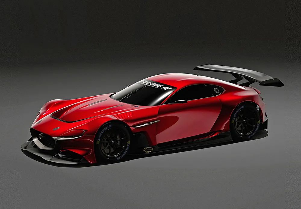 纸上谈车|马自达 rx-vision gt3 concept
