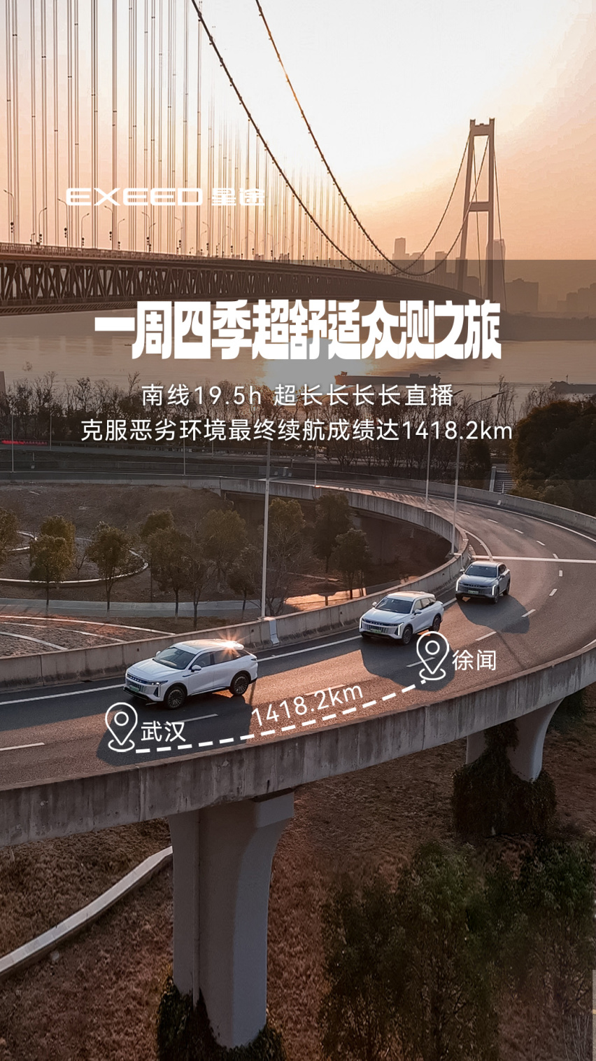 星途瑶光C-DM万人众测 首款混动SUV真实场景高速极限续航挑战