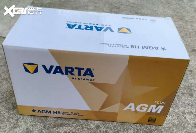 Macan换电瓶啦，还是换原配瓦尔塔AGM