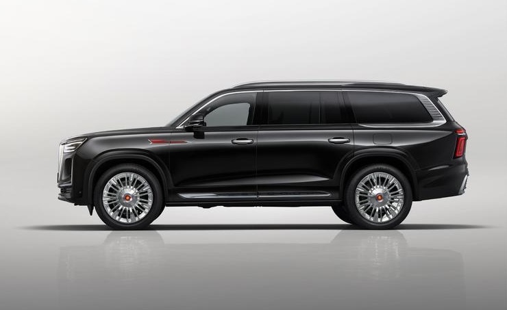 红旗LS7官图发布，配4.0T V8发动机，预计年内上市
