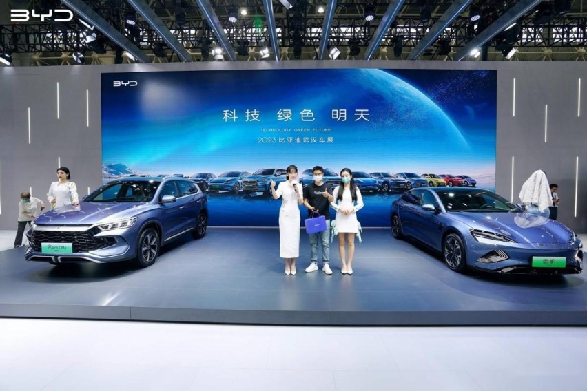 宋Pro dmi冠军版、汉DM-i冠军版、汉DM-p战神版武汉车展上市