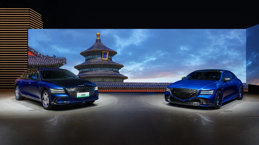 捷尼赛思携新款纯电G80和Magma高性能概念车重磅登陆2024北京车