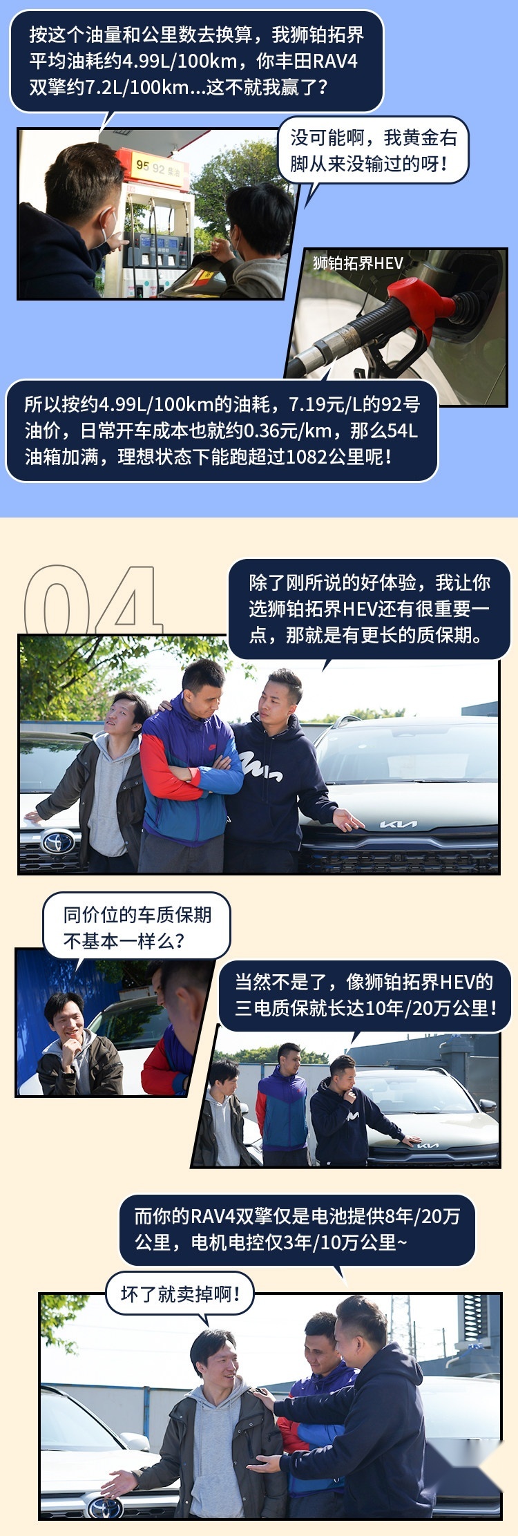 合资混动SUV对决，实测油耗不到5L，配置丰富，何必非选日系？