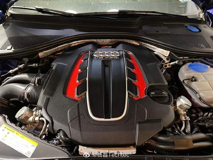 奥迪RS6 4.0 V8德国Techtec刷电脑刷ECU改装