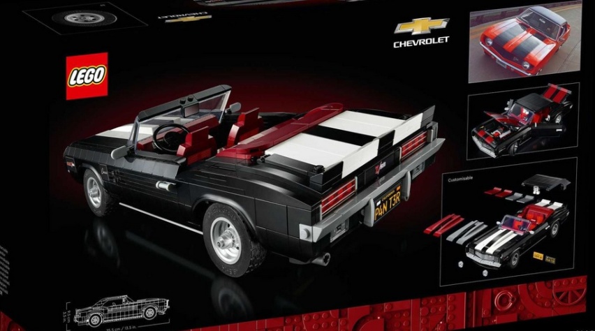 模型来了：乐高推出1969年款雪佛兰Camaro Z28