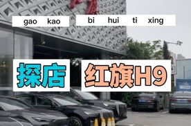 兜比脸干净，挑战来4s店试驾红旗H9！