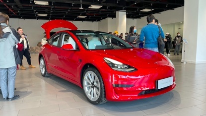 特斯拉举行国产Model Y、全新Model 3首发试驾会