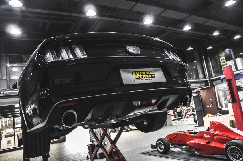 福特野马Mustang改装CORSA中尾段排气