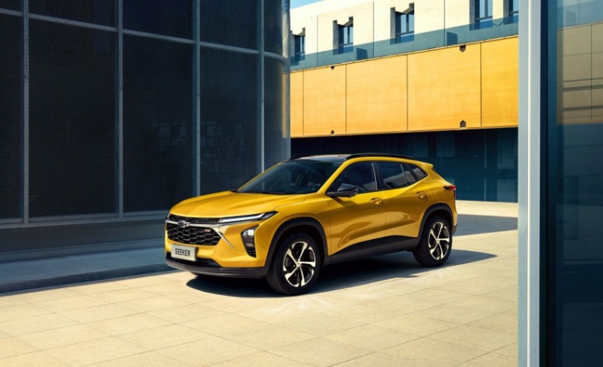独特金色车身 雪佛兰全新SUV Seeker全球首秀