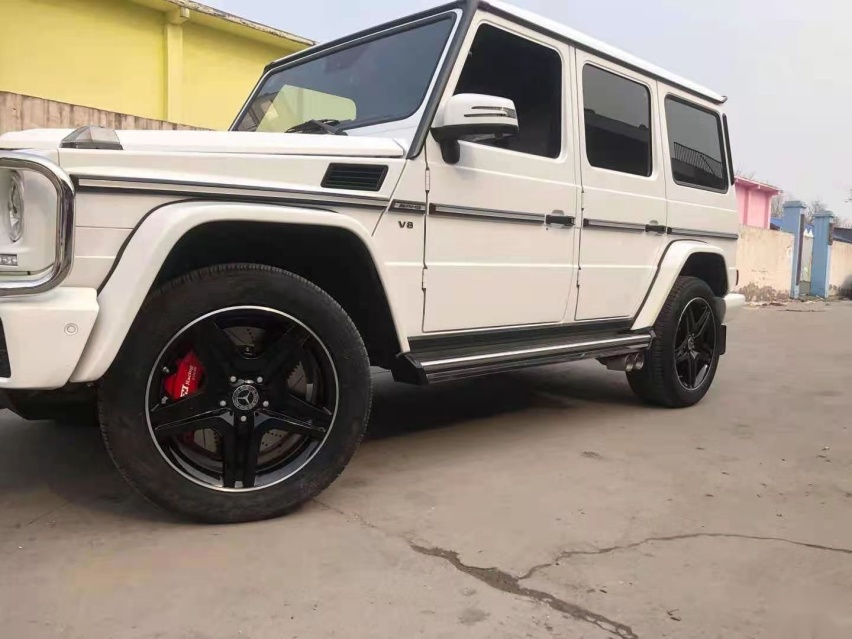 奔驰G350升级TEI Racing竞技版高性能刹车改装案例