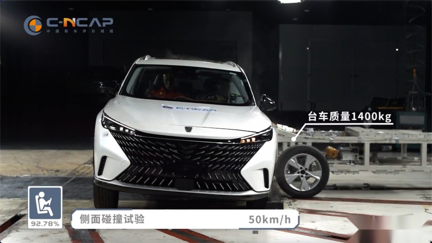 第三代荣威RX5碰撞成绩公布：是人就保护，它是车圈里的“大白”