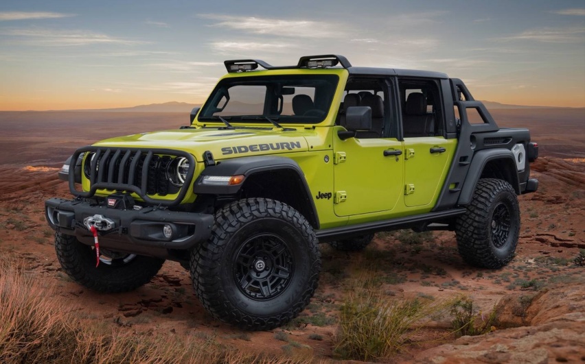 Jeep旗下多款全新概念车亮相，集结Easter Jeep Safar