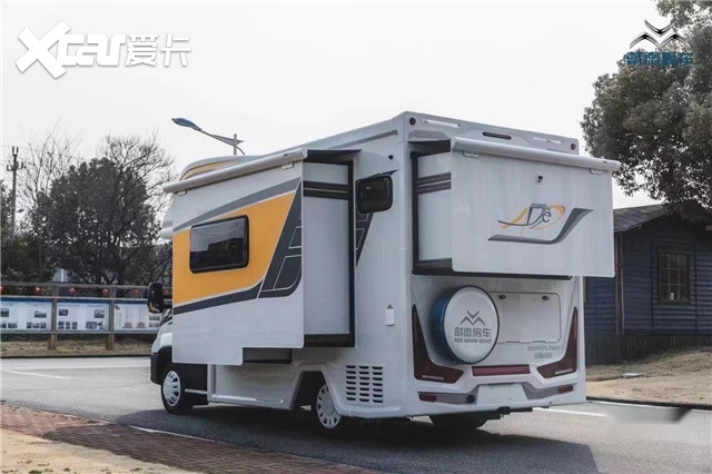 戴德e途promax进口依维柯双拓展房车,15ti天不断电你爱了吗