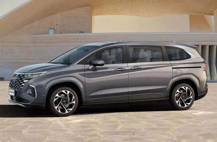 现代首款MPV—库斯途Custo官图 全系7座布局/两种动力总成可选