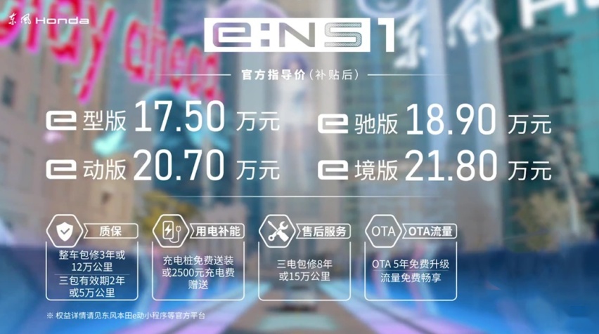 东风本田e:NS1上市，广汽传祺EMKOO全球首发…丨今日车闻