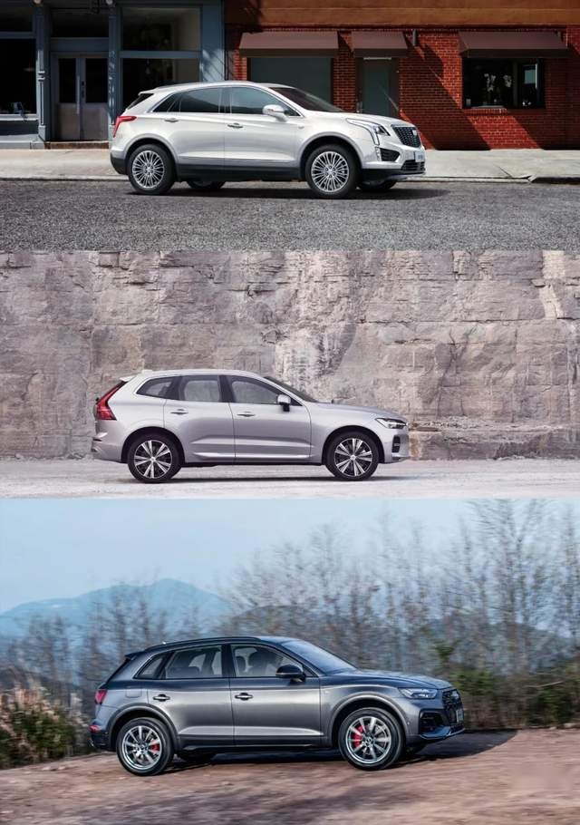 中型豪华SUV怎么选？奥迪Q5L、凯迪拉克XT5、沃尔沃XC60产品实