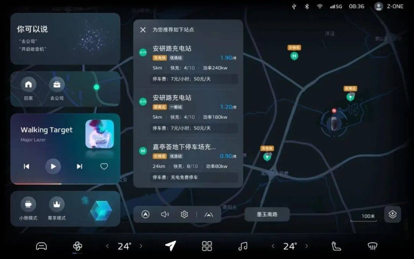 软件与硬件的无缝衔接，造就了飞凡R7出色的辅助驾驶系统