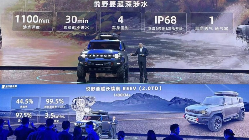 四电机马力超千，又一国产越野狠货，捷途T-3概念车首发亮相