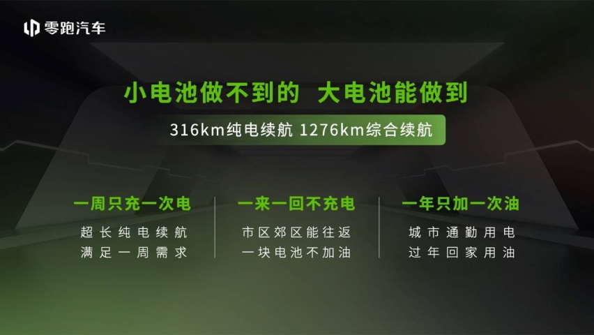 纯电续航316公里,首款“超级增程”车型零跑C01超级增程上市