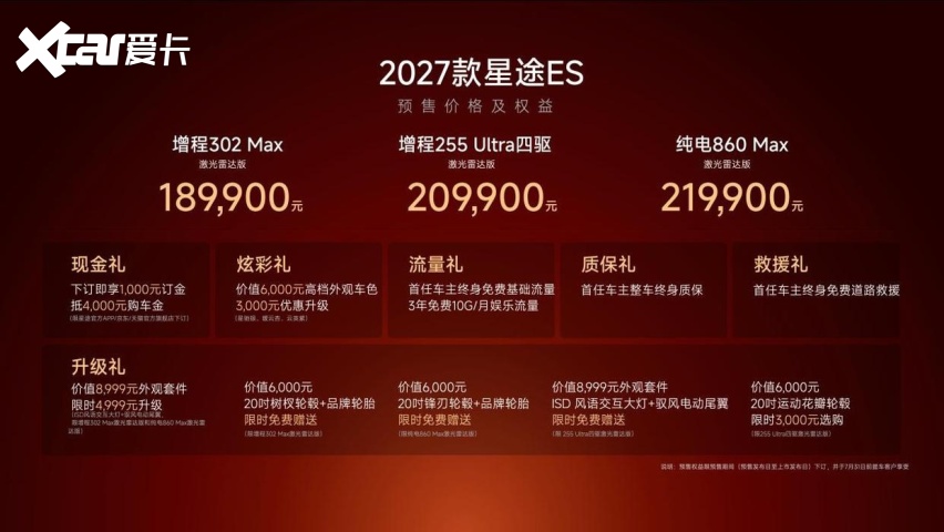 2027款星途ES开启预售，重新定义新能源时代好开的新标准