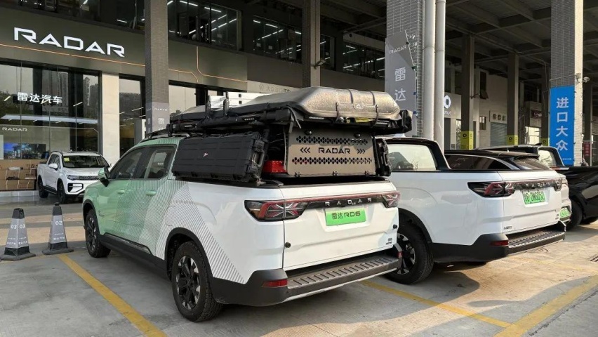 国内首款纯电平台皮卡，城市试驾雷达RD6