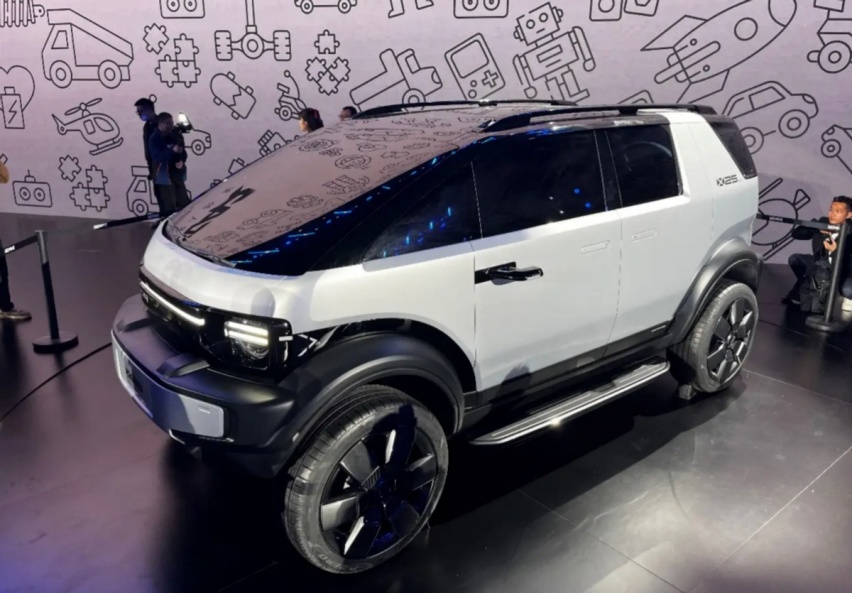 iCAR品牌升维，V23和X25两款车亮相，年底上市