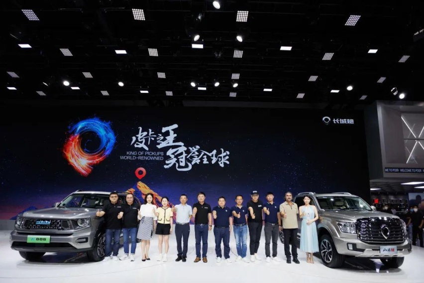 3.0TV6+9AT，中国首款大型高性能豪华皮卡——山海炮全球首秀