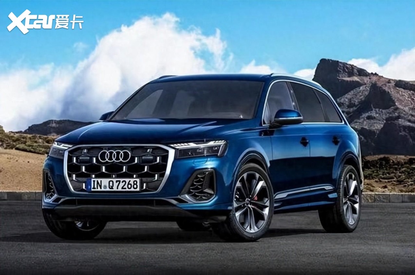 全新奥迪q7将于2026年内上市开售,竞标宝马x5和奔驰gle