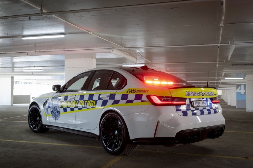 飞车党颤抖吧，澳洲警方配备宝马M3 Competition警用车