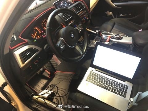 宝马F20 118i 改装德国Techtec刷电脑刷ECU