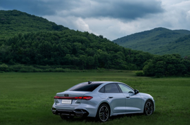 一汽奥迪A5L首创机电双保险半隐藏门把手