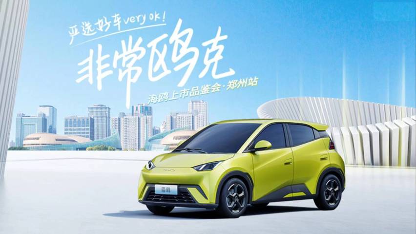 一月小型车销量排名公布，比亚迪海鸥主什么能够销量第一？