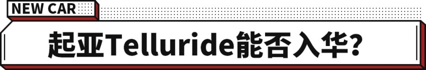 7/8座可选！新款起亚Telluride才是三胎神器！海外才21万起售
