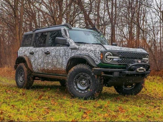预计2022年内接受预定，福特Bronco Everglades谍照