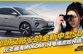 聪明又贴心的全新中型SUV 比亚迪海狮06纯电插混如何选？