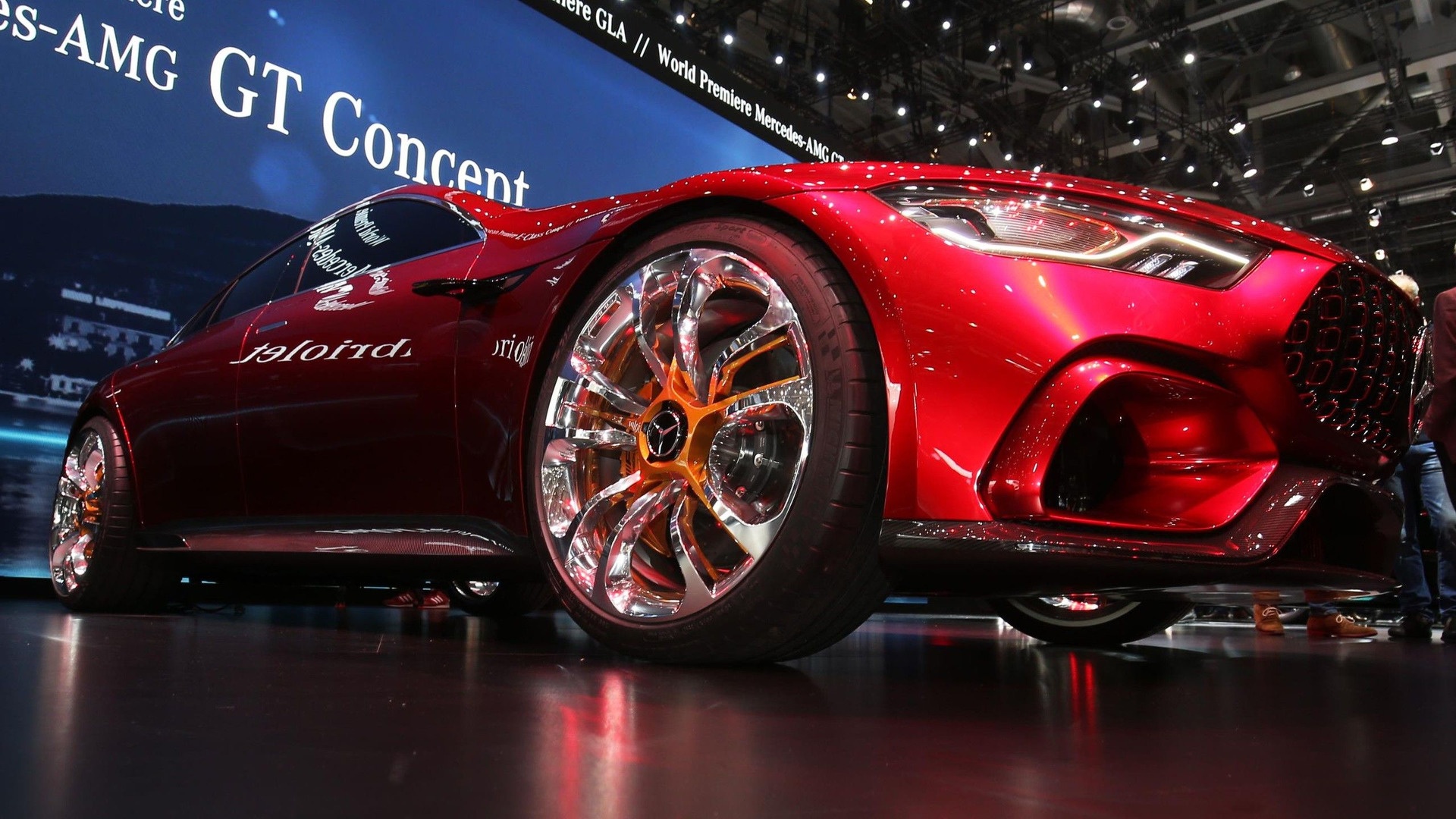 实拍梅赛德斯-amg gt73概念车 新车2020年发布